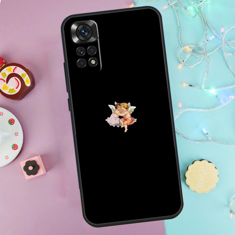Renaissance Angel Aesthetic Case For Xiaomi Redmi Note 9 10 11 12 13 14 Pro 9S 10S 11S 12S Redmi 14C 10C 12C 13C Cover