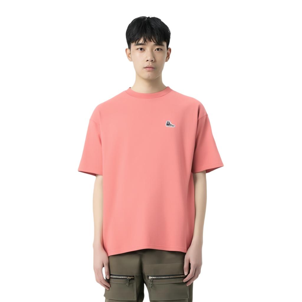 Converse Chuck Taylor Shoe Patch T-Shirt Asia Sizing 'Pink' Men's 10020931-A12