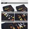 NITONAMI Tool Roll Bag, Tool Case, Wrench Roll Pocket, Tool Holder with Stopper, Heavy-Duty Storage Pocket, Black [1-Year Warranty]