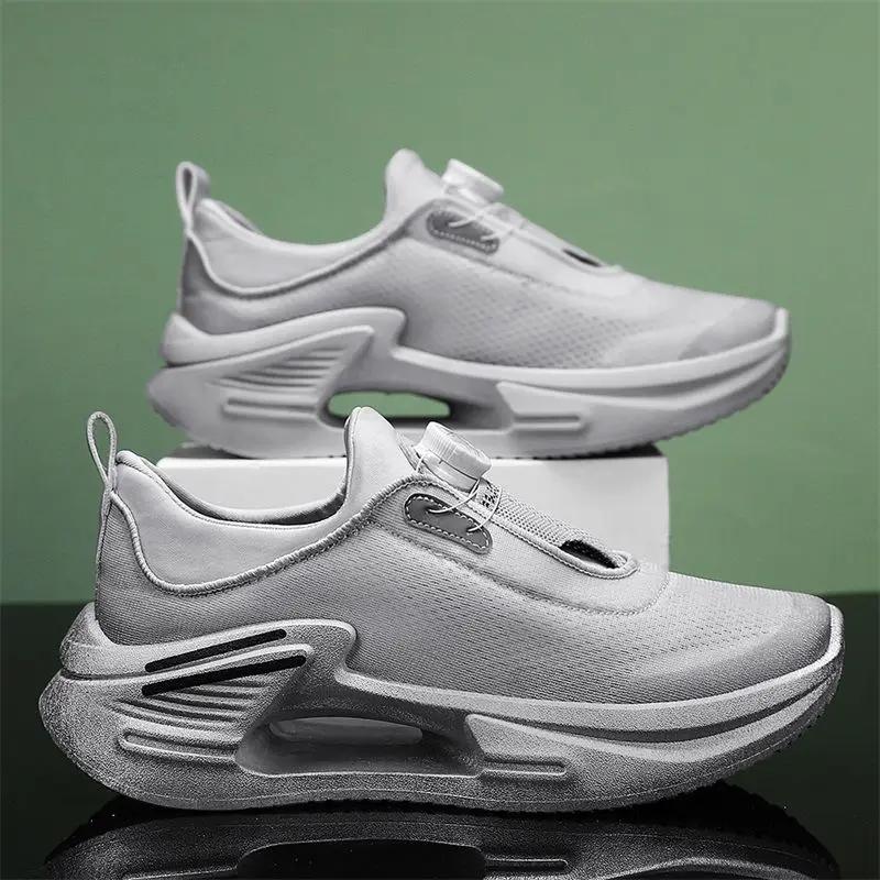 Fashion Tennis Deals Men's Casual Sneakers Cushioned Insole Korean Simple Unisex Without Leather Stylish Wide Light Male Sports Shoes