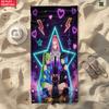 K-pop Star Anime Girl Microfiber Beach Towel Quick Dry Super Absorbent Sand Free Soft Oversized Bath Towels Bathroom Accessories