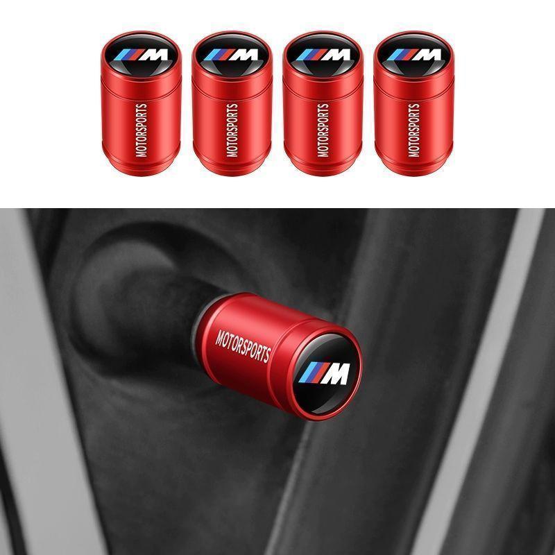 Metal Car Logo Wheel Tire Valve Caps Tyre Air Stem Cap Covers For Bmw M F01 G20 X1 X2 X3 E60 F10 F30 E39 F20 E87 X5 Performance EDSW76