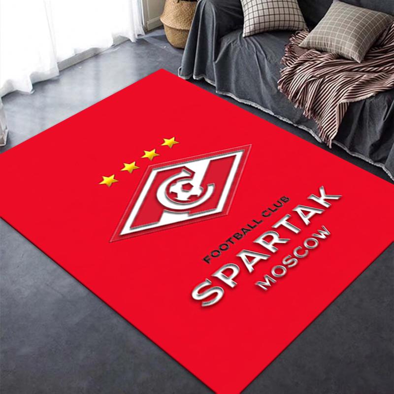 Spartak Moscow Football Club Carpet Rug For Living Room Bedroom Home Sofa Decorationkids Play Nonslip Floor Mat