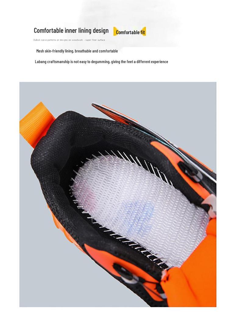 Sommer 2025 Jungen Rutschfeste Atmungsaktive Mesh-Leder Sportschuhe