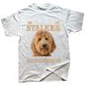 Goldendoodle Personal Stalker Funny Golden Doodle Mom T Shirts Cotton Streetwear Short Sleeve Birthday Gifts Summer T-shirt