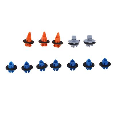 Front Door Trim Body Moulding Kit Car Body Retainer Flare Panel Clips Replacement for Prado 120