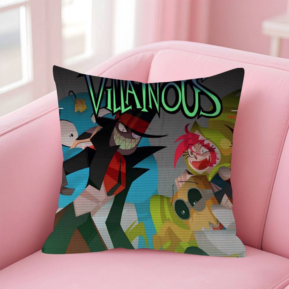 Cartoon Villainous Anime Personalized Picture Text Home Decorative Pillows Household Gifts Xcm