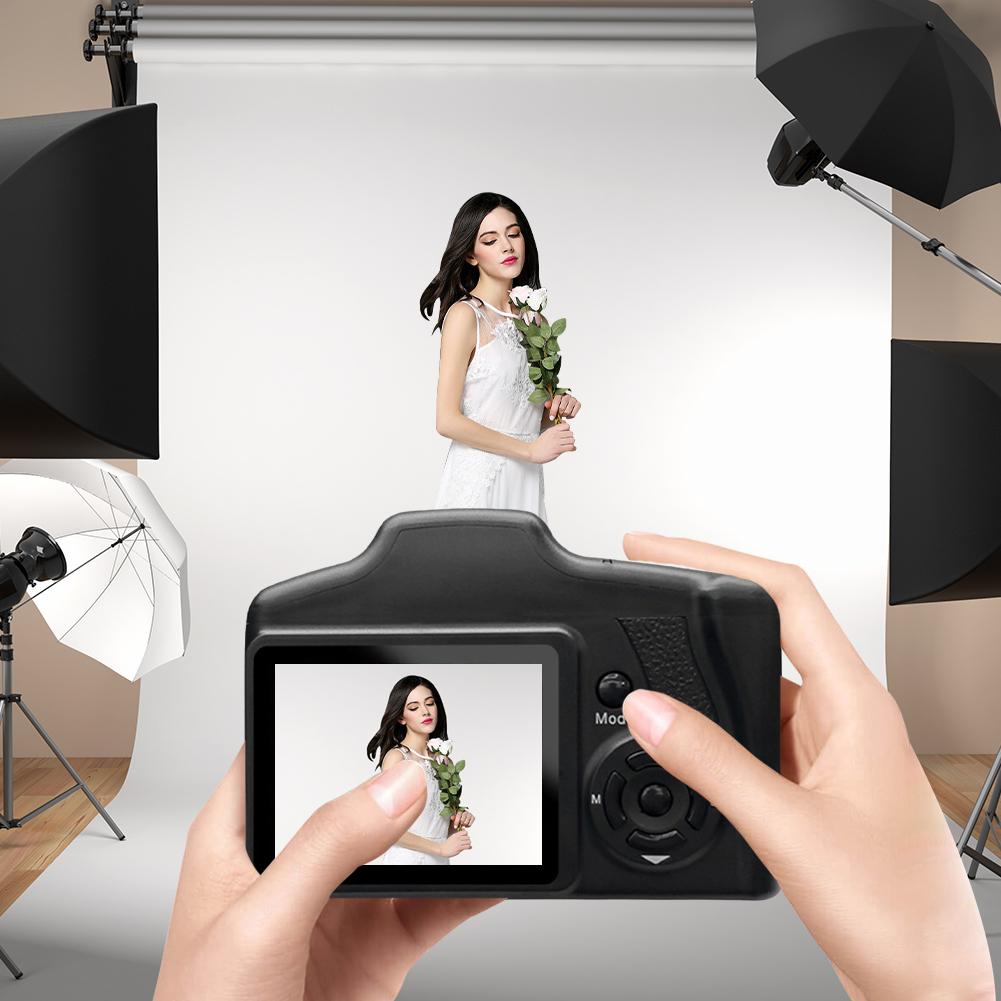 16MP Digital Camera with 2.4 Inch LCD Screen Vlogging Camera 16X Digital Zoom Camcorder Video Recorder for Photography Video