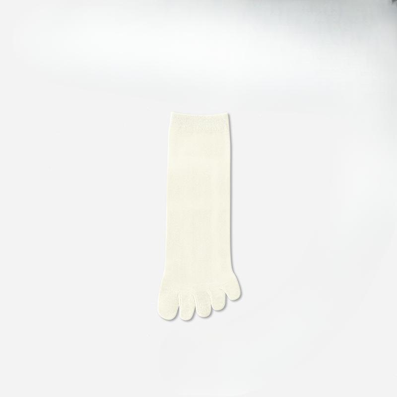 Female Summer Mesh Breathable Sports In The Tube Five Finger Socks