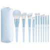 MSQ Makeup Brush 10-Piece Set Eyeshadow Blush Concealer High-Quality Fiber Hair Ultra-Soft Everyday Popular Powder Retention Strong Tools Cosmetic Bag