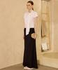 PADO SEOUL Scarf Tie Drape Top White