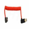 HangTon HDMI 2.1 HDMI 4K 120fps 8K 60fps Cable for ATOMOS Ninja V Sony A7siii Canon C300 C500 Ronin RS2 Monitor Camera Right Left Angle Type A Braided