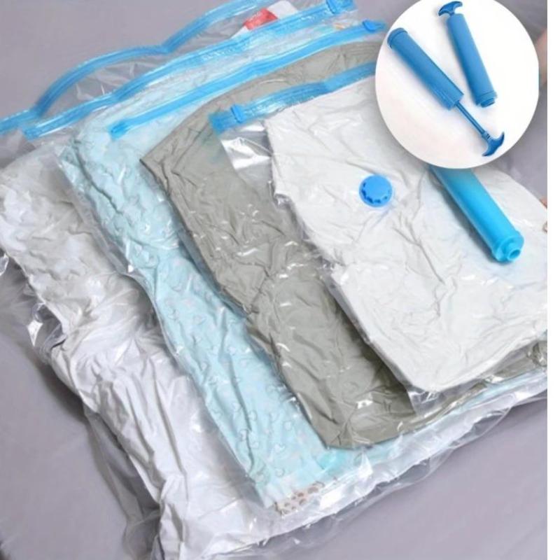 Vacuum Storage Bags Travel Reusable Organizers Vacuum Sealer Bags For Clothing Compressed With Pump