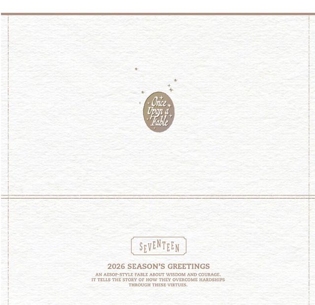 [Preorder] SEVENTEEN – 2026 Wall Calendar