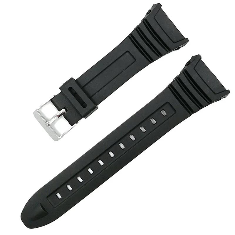 

Rubber Bracelet for W-96H Soft Silicone Replacement Strap for W96H PU Plastic Belt Waterproof Sports Wristband Accessories