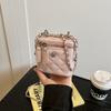 Chain Bucket Bag Women's New Fashion Versatile Casual High-end Messenger Bag Box Small Square Bag