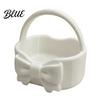 Makeup And Sundries Holder 3D Printed Bow Storage Basket Portable Rounded Design Lipstick