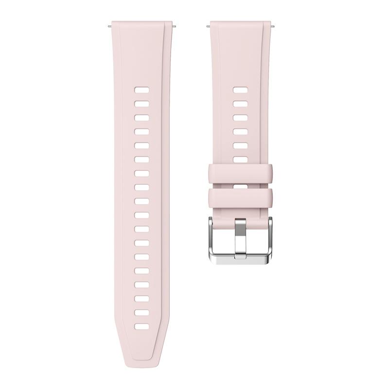 22mm Silicone Straps For Huawei Watch GT5 46 Watchband With Same Color Buckle Strap For Huawei Watch GT5 Pro 46mm