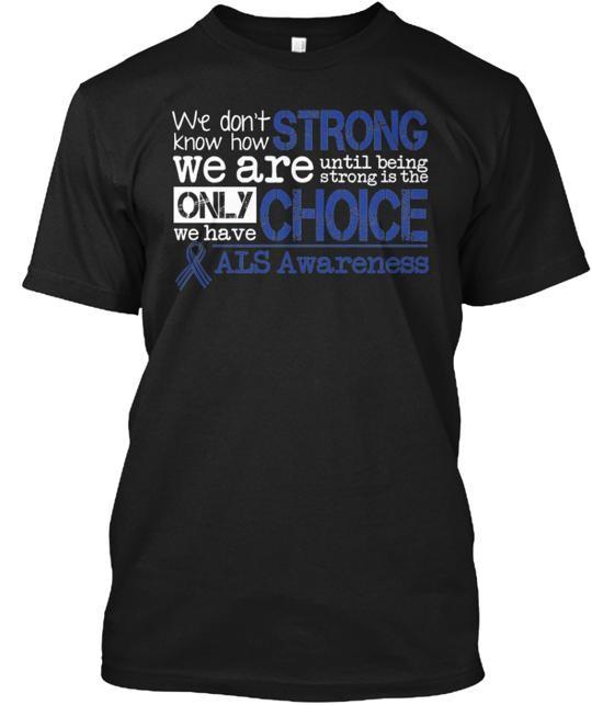 ALS Lou Gehrig s Disease Awareness Tee T-Shirt S