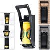Built-in Bottle Opener Bottles Recycling Tool Heavy-Duty Steel Can Smasher  Recycling