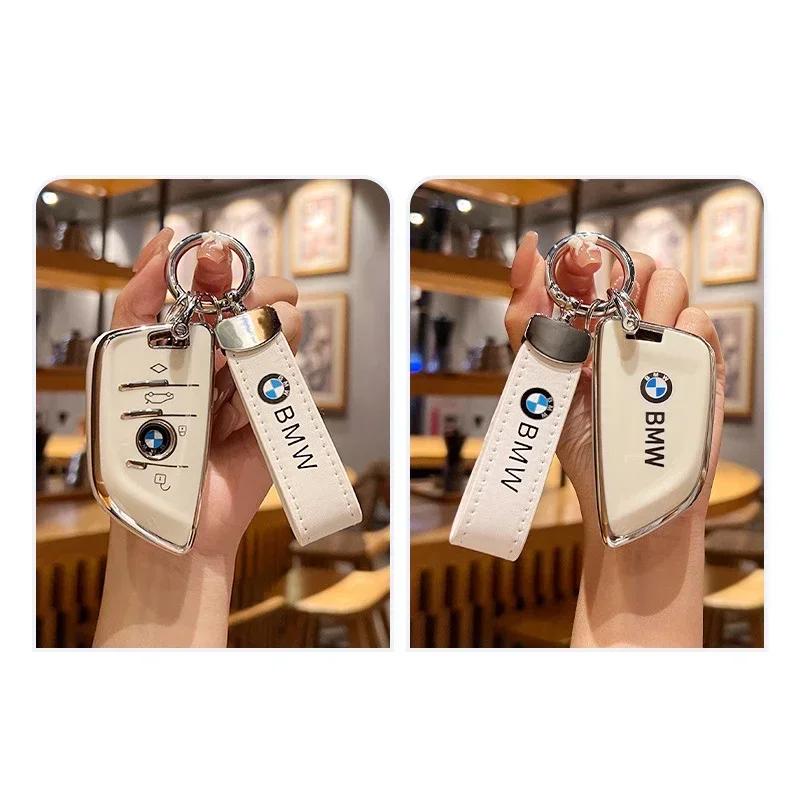 BAGP9 2026 Car Sticker New TPU Car Key Case Cover Shell Fob For BMW F30 F31 F32 F34 F20 F21 F07 F10 1 3 5 7 Series X1 X3 G01 X4 G02 X5