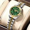 Women Diamond Watches Top Brand Luxury Women's Bracelet Watch Simple Round Waterproof Luminous Quartz Wristwatch