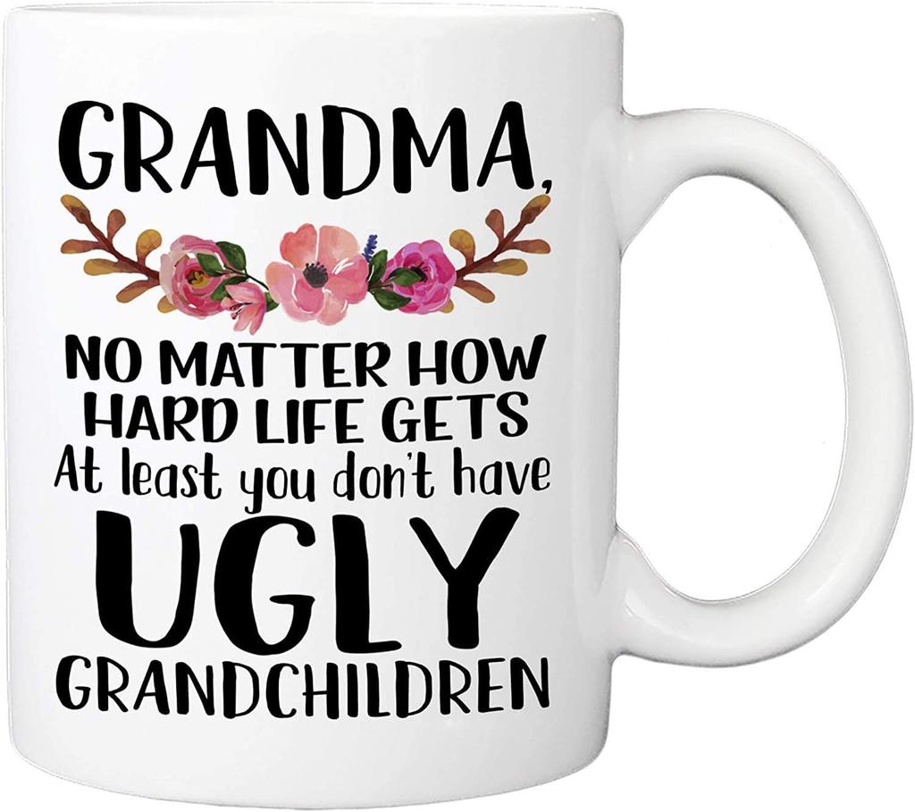 Mom Ugly Children Mother'S Day Thanksgiving Ceramic Coffee Mark Cup Grandma Tea Cup Mum