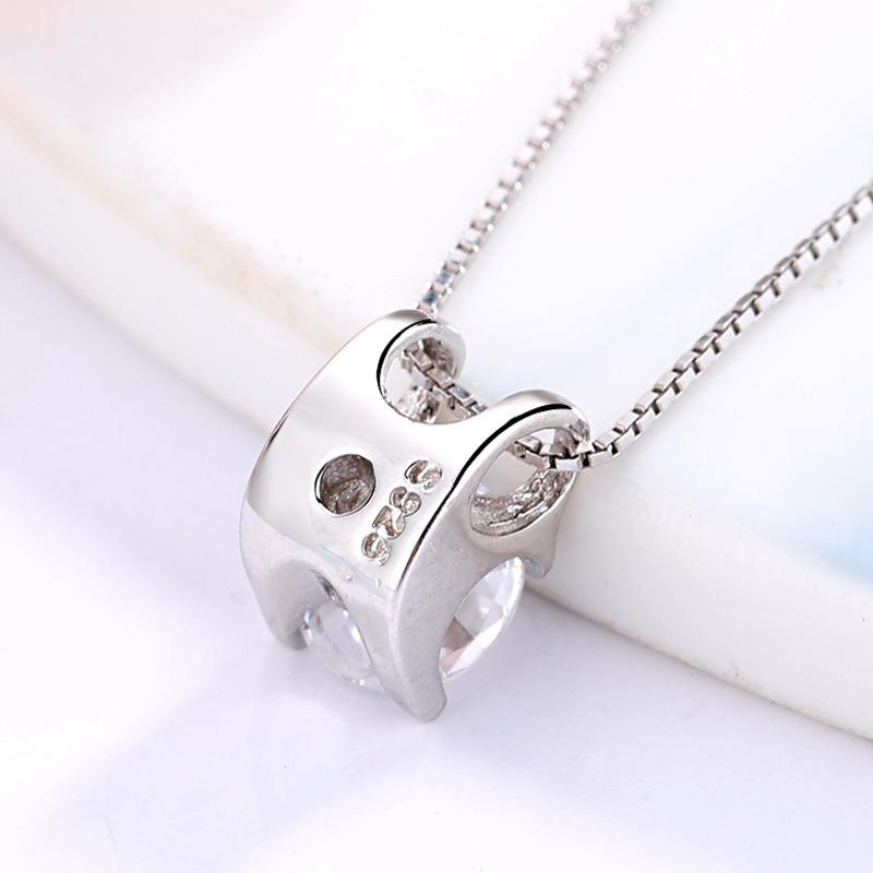 S925 Sterling Silver Bull Head Necklace Clavicle Chain My First Half of Life Same Necklace Temperament Personal Accessories