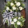 Artificial Flower Wreath Easter Valentines Day Decor Hotel Restaurant Door Hanging Decoration