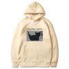 Playboi Carti Herre oversized hettegenser med vakre kattetrykk Casual streetwear høykvalitets Harajuku hettegenser