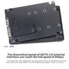 Convert M.2 NGFF SSD To SATA Adapter Expand Storage Capacity and Improve Data Transfer Efficiency (Not for NVMe M Key)