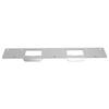 Door Strike Plate Double Holes Steel Reinforced Strong Easy Install Security Stike for 5?1/2in To