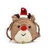 Whimsical Kids Shoulder Bag With Playful Knitted Style And Colorful Patterns Animal