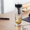 Thermos Двухслойная стеклянная бутылка-заварник для чая 400 мл