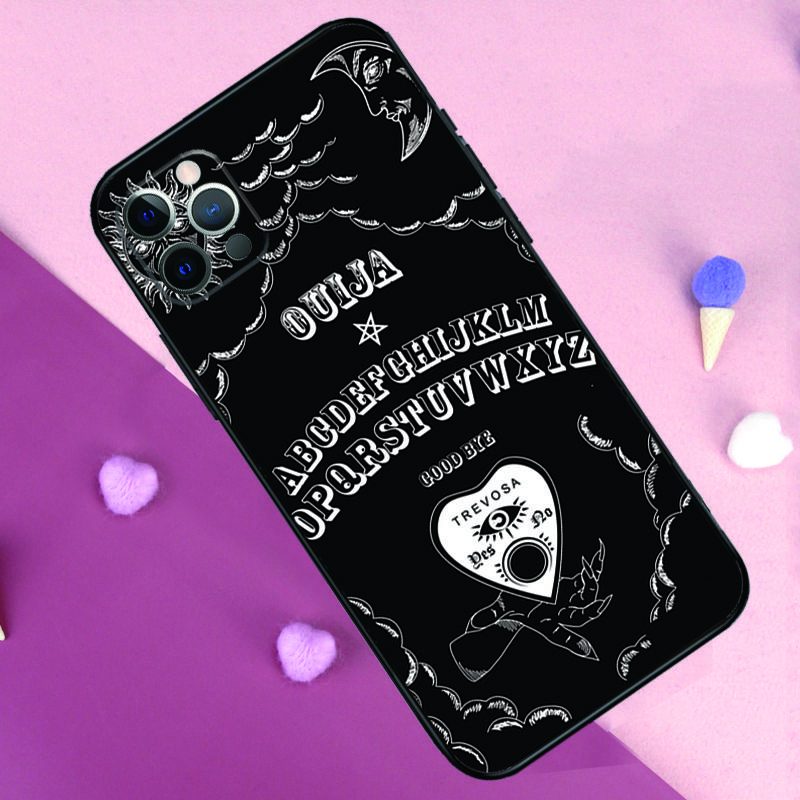 Ouija Board Phone Case For iPhone 17 Pro Max 14 15 16 Plus 11 Pro Max 12 13 Mini 16e 17 Air Back Cover