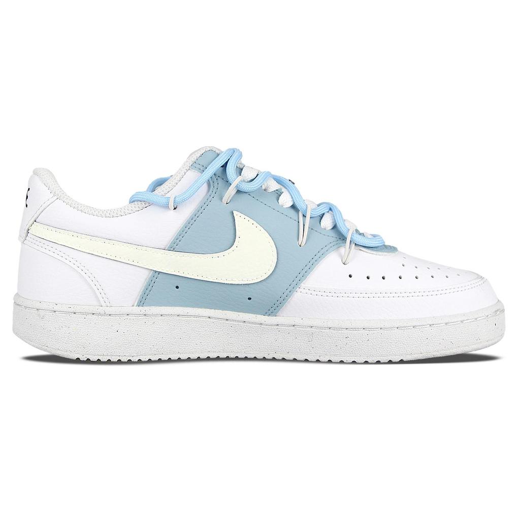 Nike Court Vision Oh Synthetic Leather Maltese Slip Resistant Cushioning Slip Resistant Cushioning Low top DH2987-101(Team58-oh)