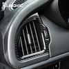 Real Soft Carbon Fiber Sticker For Kia Stinger CK 2019 2020 2021 2022 2023 LHD RHD Car Instrument AC Outlet Trim Accessories