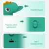 Kids Dinosaur Drawing Projector Rechargeable Cartoon Dino Shape Easy Drawing Tracing Art Projector Educational Toy Toddler Boys Girls Gift
