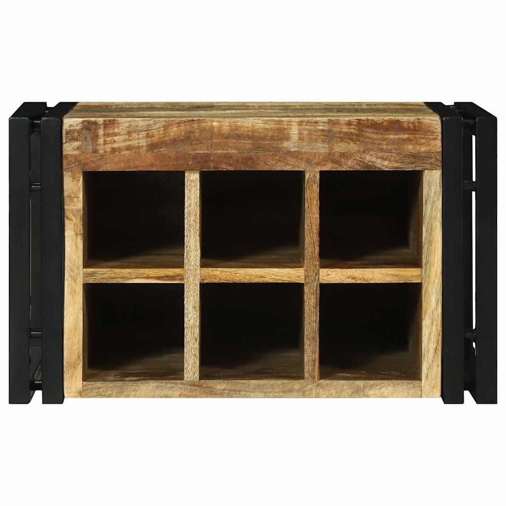 Wine Rack 2 pcs 46 x 35 x 27.5 cm Solid Mango Wood
