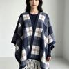 Leopard Print Knit Cheongsam Shawl – Women's Autumn/Winter 2025 Chinese Style Cardigan