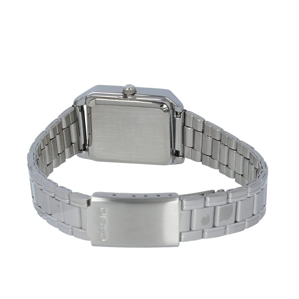 Casio Standard Cheap Casio Analog Basic Metal Black Women's Watch, LTP-V007D-1B [Used]