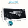 New England Patriots2 Print  Cushion Non-slip Laptop Tablet Big Mousepad XXL Mat Mini PC Playmat With Lock edge