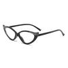 Vintage Katzenauge Lesebrille Damen Perle Anti-Blaulicht High-Definition Farbverlauf Brille Retro Metallscharnier Brillen +1.0+1.5