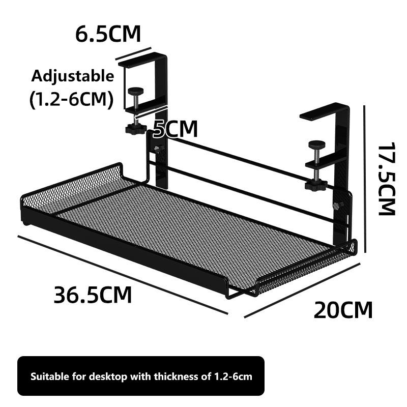 Unter Tisch Ablageregal Ohne Bohren Schreibtisch Kabelorganisatoren Kabelmanagement Ablage Büroschreibtisch Steckdosenleiste Kabelorganisator