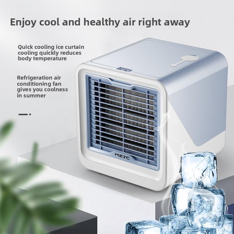 Mini Air Cooler Home Dormitory Office Air Conditioning Fan Electric Fan Convenient Chiller USB Fan