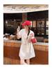 Women's French Retro V-Neck Summer Dress - Sweet and Simple Casual Style