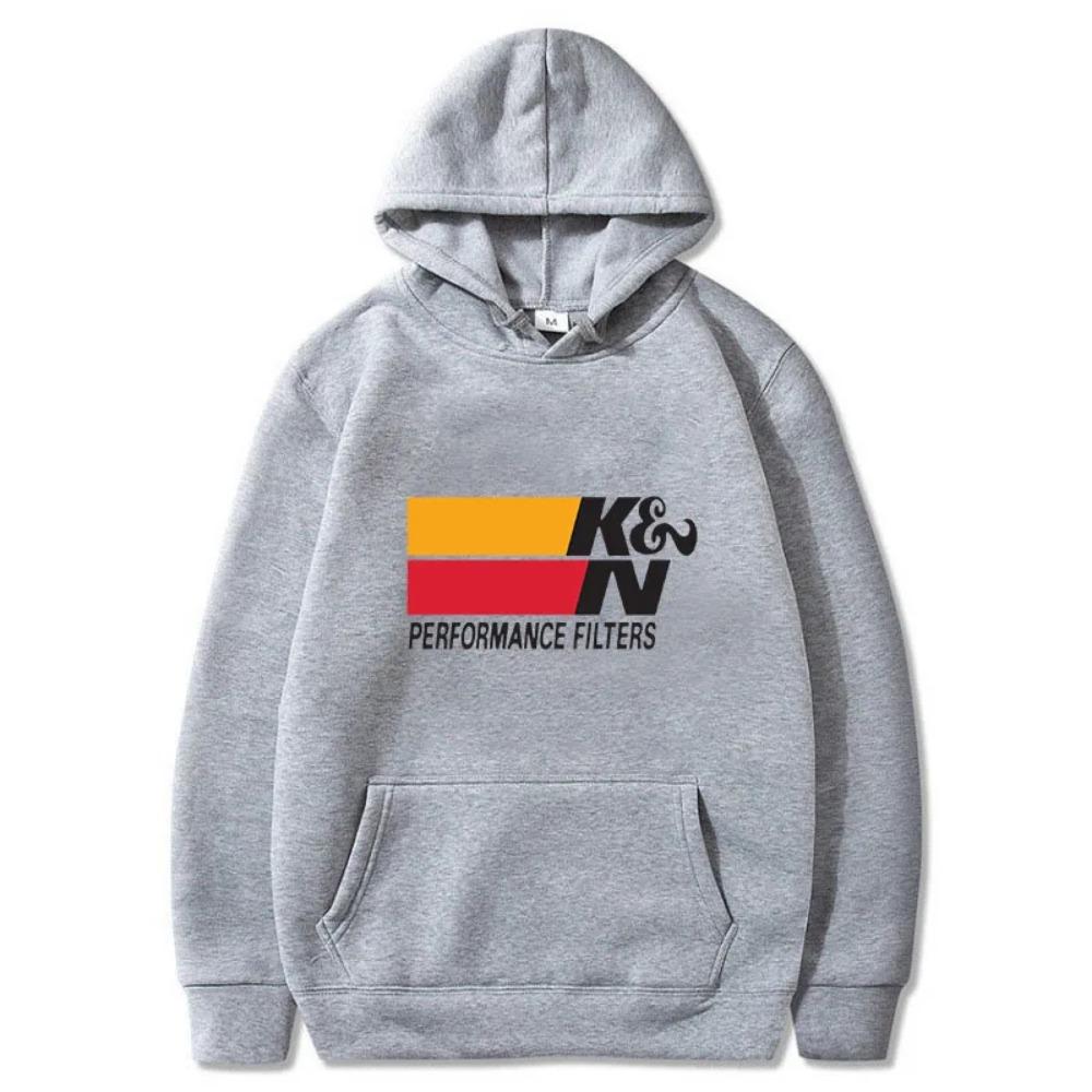 New K&N High Performance Air & Oil Filters Air Intakes Hoodie Men Cool Harajuku Funny Streetwear Male Vintage Hoody Clthoes