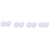 4PCS Fixed Clip Car Door Fastener Rod Clip For Hole 5-7 Mm Hole Door Lock