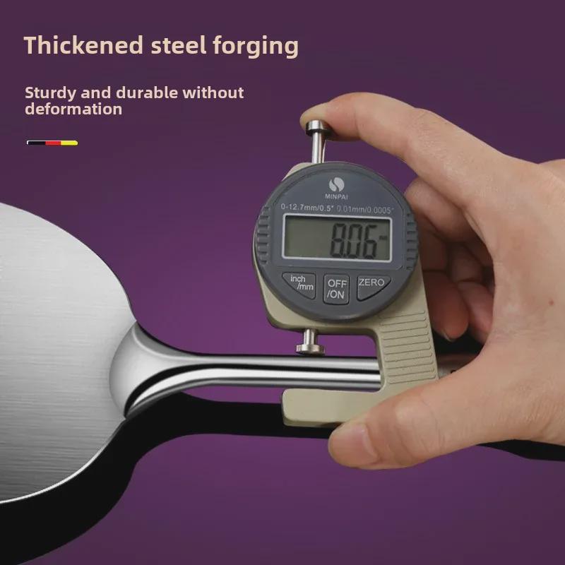 Mini 304 Stainless Steel Kitchen Spatula for Frying, Dry Pots, and Eggs