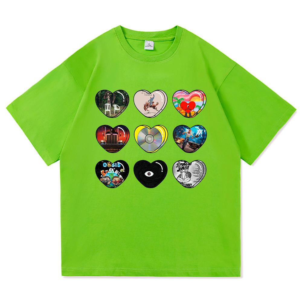 Bad Bunny T Shirt Fashion Unisex Vintage Debí Tirar Más Fotos New Album 2025 TShirt Unisex DeBÍ TiRAR MáS FOToS Cotton Tees Shirts